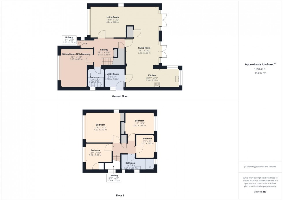 Floorplan for Broughton Avenue, Broughton, Aylesbury