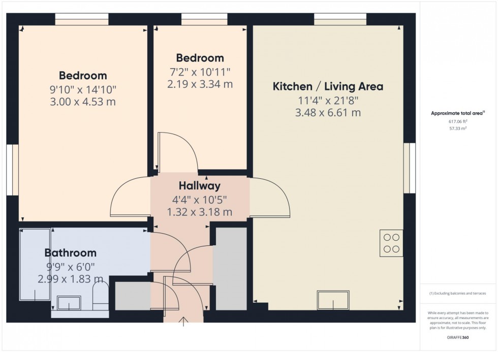 Floorplan for Chappell Close, Aylesbury