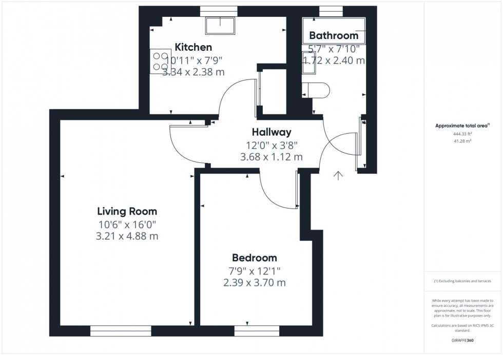 Floorplan for Whitehead Way, Aylesbury